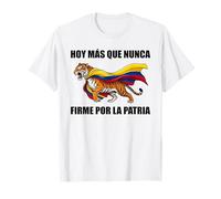 Tigre Presidente Colombia Eleccion Abelardo Bandera Colombiana Camiseta