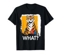 Tigre ¿Qué? Tigre Meme Tigre Divertido Dicho Animal Camiseta