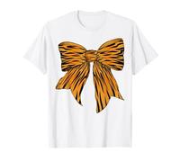 Tigre Rayas Animal Patrón Halloween Disfraz Chica Coqueta Camiseta