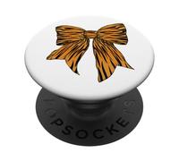 Tigre Rayas Animal Patrón Halloween Disfraz Chica Coqueta PopSockets PopGrip Adhesivo