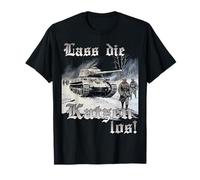 Tigre Real Tanque Soldados T Tanque Ejército Camiseta