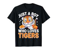 Tigre Solo Un Chico Que Ama Tigres Camiseta