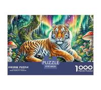 Tigre1000 Piece Puzzle for Adults, Every Piece Is Unique, Softclick Technology Means Pieces Fit Together Perfectly 38x26cm/1000pcs