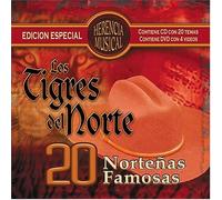 Tigres Del Norte - 20 Nortenas Famosas