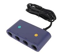 Tihebeyan Conversor de controladores para PC Wiiu, soporta función Boost, conecta hasta 4 controladores, Plug and Play, material ABS