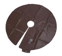 Tihebeyan de Goteo de PVC de Agua de 15 Galones para árboles para árboles y Arbustos para Jardineros para Jardineros (Café)