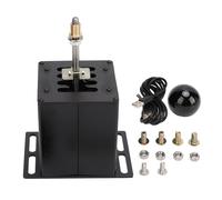 Tihebeyan H Gear Shifter, 7+R H Gear Shifter Alta Simulación USB Racing Game Simulator Shifter para Volante G29 G27 G25 G920 T300RS GT