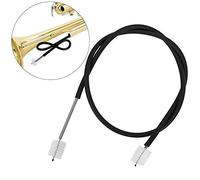 Tihebeyan Kit de Cepillo de Cuerda de Limpieza de Bocina Herramientas de Limpieza de Bocina Francesa Simples y Efectivas para Músicos