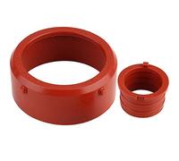 Tihebeyan Kit de Sello de Sello de Admisión Turbo y Motor, Plástico, Rojo, 2 Piezas Establecidas para Motores OM642, con Materiales de Alta Confiabilidad, Instalación de Ajuste Directo, Compatible