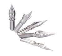 Tihebeyan Nibes de Pluma Dip Pen Nibs de Reemplazo Cómico Flexible para Líneas Delgadas Escritura en el Revista de álbumes de Recortes para Principiantes