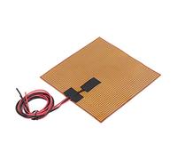 Tihebeyan Película de Calentamiento Adhesivo Pi Ultra Dünnes Calor Rápido para Accesorios de Impresión 3D 7.9 X 7.9in Material de Poliimida (DC24V 150W)