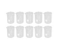 Tihebeyan Vala Científica de 250 Ml de Criterio Transparente de Gran Capacidad para Proyectos de Laboratorio, Ideal para la Mayoría de los ácidos, Bases y Solventes