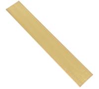 TIHONORI 1 Pieza de Barra Plana de latón Espesor 5 mm Longitud 500 mm Ancho de 5 mm a 100 mm Barra Rectangular Cuadrada de Metal Macizo Stock para Manualidades,25mm