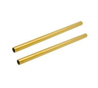 TIHONORI 2 Piezas de Tubo Redondo de latón de 500 mm de Longitud OD 3 mm, 3,5 mm, Tubo de latón de 4 mm para Manualidades de Bricolaje,3mm*0.5mm
