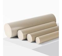 TIHONORI 500mm Peek Varilla 8-30mm Diámetro Longitud Polieter Éter Cetona Alta Temperatura Plástico Técnico Mecanizable Industrial Resistente Químicos ESD Precisión Componentes,15mm