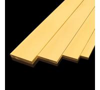 TIHONORI Barra Plana de Latón, Espesor 6-9 mm, Longitud 500 mm, Placa de Latón para Fabricación de Cuchillos y Manualidades,8mm*90mm*500mm