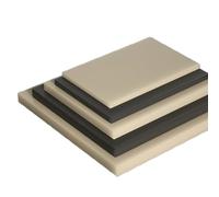 TIHONORI Lámina De Plástico ABS Beige, Tablero ABS Ignífugo Antiestático para Bricolaje, Proyectos para El Hogar, Automoción, Manualidades, 100X200 Mm, 4-12 Mm De Grosor,100 * 200 * 12mm