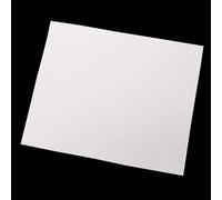 TIHONORI Lámina de plástico ABS Blanco de 1,5 mm de Grosor, Disponible en Varios tamaños para la producción de Bricolaje, proyectos artesanales,Blanca,500mm*300mm