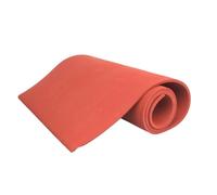 TIHONORI Láminas De Espuma De Silicona Roja Hojas De Esponja De Estera De Silicona, Resistencia A Altas Temperaturas, 500X500 Mm, Espesor 4-6 Mm,4mm