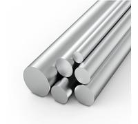 TIHONORI Varilla Redonda De Aluminio De 2 Piezas, 9-12 Mm De Diámetro, 500 Mm De Largo, Barra Redonda De Aluminio 6061 para Manualidades De Bricolaje,12mm