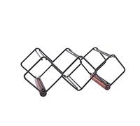 Tiiiopkvvv Botellero de vino, para sala de estar, gabinetes de vino, decoración de mesa para el hogar, decoración de mesa de lujo, moderno, simple, estilo europeo, soporte para botellas de vino (1