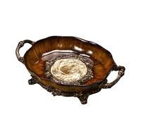 Tiiiopkvvv Cesta de frutas y verduras para encimera, plato de frutas rectangular para el hogar, bandeja de almacenamiento de frutas, sala de estar, cocina, escritorio, restaurante, escritorio, plato