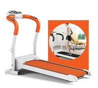Tiiiopkvvv Cinta de correr eléctrica plegable con motor silencioso de 2.0 HP, para gimnasio, hogar, equipo de fitness pequeño, prueba de frecuencia cardíaca, velocidad ajustable de 0,8 a 10 km/h