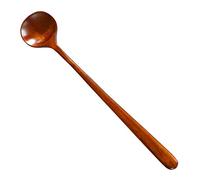 Tiiiopkvvv Cuchara cucharas largas cucharas redondas de mango largo para cocinar sopa, mezclar, cuchara agitadora para cocina cuchara de sopa (tamaño: 6) ()