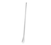 Tiiiopkvvv Cuchara larga agitador Cuchara de café Cuchara de hielo creativa Cuchara de miel Cuchara de acero inoxidable Cuchara de espresso Cuchara de sopa (Tamaño: 6 unidades) ()