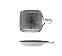 Tiiiopkvvv Cuenco de ensalada creativo de cerámica con un solo mango, cuenco de postre para el hogar, cuenco de ensalada, cuenco de arroz horneado con queso y arroz horneado (color: 7) (3)