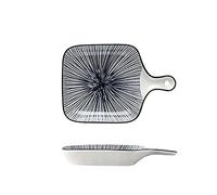 Tiiiopkvvv Cuenco de ensalada creativo de cerámica con un solo mango, cuenco de postre para el hogar, cuenco de ensalada, cuenco de arroz horneado con queso y arroz horneado (color: 7) (6)