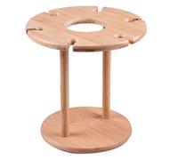 Tiiiopkvvv Estante de vino creativo chino para copas de vino, estante de exhibición de copas de vino, estante de exhibición de madera para el hogar, soporte para botellas de vino