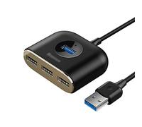 Tiiiopkvvv Hub USB 3.0 USB C HUB USB tipo C CHUB Adaptador USB 2.0 con micro USB para ordenador divisor USB