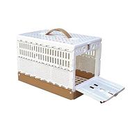 Tiiiopkvvv Jaula de plástico para palomas, jaula para pájaros, caja nido para palomas, perchas para pájaros