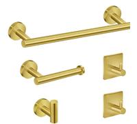 Tiiiopkvvv Kit de gancho para pañuelos de baño de acero inoxidable 304 (color: B, tamaño: 42 cm) (C 42 cm)