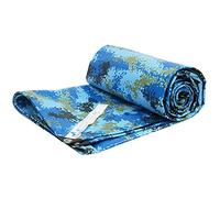 Tiiiopkvvv Lona gruesa de camuflaje para tienda de campaña, lona de 450 g/㎡, tela impermeable para sombreado al aire libre, para jardín, toldo, balcón, barco. ()