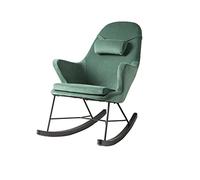Tiiiopkvvv Mecedora individual para adultos, reclinable, balcón, siesta, sala de estar, silla mecedora