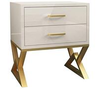 Tiiiopkvvv Mesita de noche genérica para dormitorio, mesita de noche, color blanco nórdico, madera maciza, luz para el hogar, dormitorio, mini mesita de noche, armario pequeño, armario de