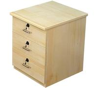 Tiiiopkvvv Mesita de noche genérica para dormitorio, mesita de noche de madera maciza, armario de almacenamiento autónomo, armario multifunción para dormitorio, mesita de noche simple, armario pequeño