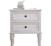 Tiiiopkvvv Mesita de noche genérica para dormitorio, mesita de noche de madera maciza, armario simple para niños, armario pequeño de almacenamiento, gabinete estrecho, lateral de pino blanco