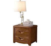 Tiiiopkvvv Mesita de noche genérica para dormitorio, mesita de noche de madera maciza, económica, simple, moderna, mini con cerradura, armario pequeño, mesita de noche, armario de almacenamiento