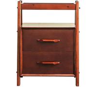 Tiiiopkvvv Mesita de noche genérica para dormitorio, mesita de noche, mesita de noche nórdica, simple armario de madera maciza, armario de dormitorio, unidad de almacenamiento para oficina en casa