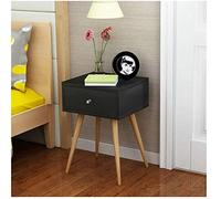 Tiiiopkvvv Mesita de noche genérica para dormitorio, mesita de noche moderna y minimalista, armario de esquina de estilo japonés, mesita de noche coreana, mesita de noche para oficina en casa (color