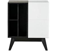 Tiiiopkvvv Mesita de noche genérica para dormitorio, mesita de noche, rejilla para dormitorio, moderna función minimalista, taquilla de moda, pequeña mesa de centro, armario de luz, mesita de noche