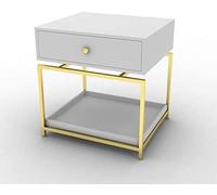 Tiiiopkvvv Mesita de noche genérica para dormitorio, mesita de noche, taquilla, muebles de almacenamiento multifuncionales con cajón de tela para oficina en casa (color: blanco)