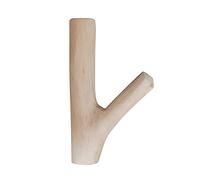 Tiiiopkvvv Perchero de pared hecho a mano con ramas de árbol de madera, gancho de pared, rústico, decorativo, adhesivo, ganchos de madera, para colgar llaves de entrada, perchero de árbol
