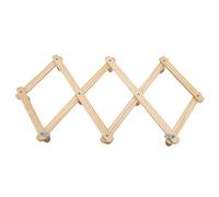 Tiiiopkvvv Perchero de pared para colgar en la pared, de madera, expandible, perchero, perchero, perchero, perchero, perchero, perchero, perchero para colgar en la pared, para colgar en la pared, para