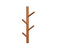 Tiiiopkvvv Perchero de pared para colgar en la pared, diseño de ramas de árbol, perchero de madera, para colgar en la pared, organizador de ropa, sombrero, gancho, decoración, perchero creativo (color