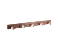 Tiiiopkvvv Perchero de pared para colgar en la pared, perchero de madera, perchero de color, gancho de fila sin perforación, disponible para sala de estar, porche, dormitorio, perchero de árbol