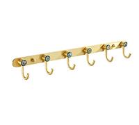Tiiiopkvvv Perchero montado en la pared, perchero de pared, gancho de pared de metal, gancho de pared creativo, gancho de pared para entrada, dormitorio, cocina, perchero de árbol (color: 1) (F)